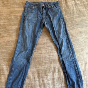 Topshop Light Blue Denim Jeans